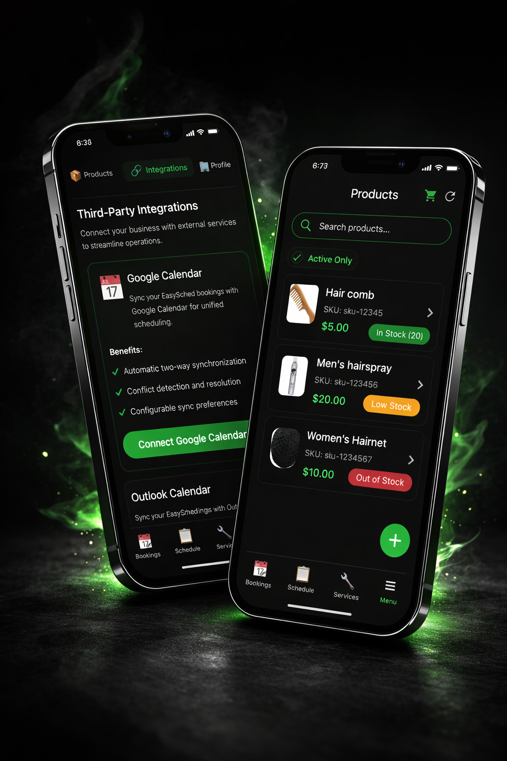 EasySched integrations and product management